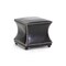 Baxton Studio Ellastone Dark Brown Modern Leather Ottoman 67-3889 - alternate 1